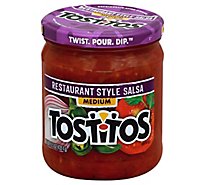 TOSTITOS Salsa Restaurant Style Medium - 15.5 Oz