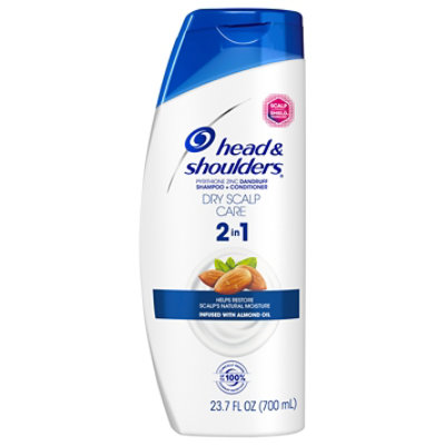 Head & Shoulders Dry Scalp Care Dandruff 2 in 1 Shampoo + Conditioner - - ACME Markets