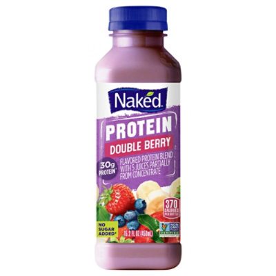 Naked Juice Smoothie Protein Double Berry - 15.2 Fl. Oz. - Image 1