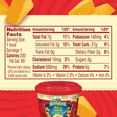 Chef Boyardee Mac & Cheese - 7.5 Oz - Image 4