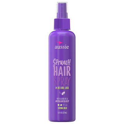 Aussie Sprunch Hairspray Non Aerosol With Jojoba Oil and Sea Kelp Strong Hold - 8.5 Fl. Oz.