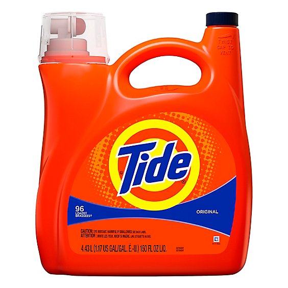 Tide Laundry Detergent Liquid Original - 150 Fl. Oz.
