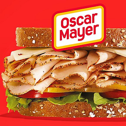 Oscar Mayer Deli Fresh Cracked Black Pepper Turkey Breast Sliced Lunch Meat Tray - 8 Oz - Image 4