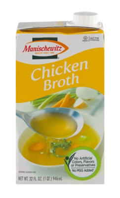 Manischewitz Natural Chicken Broth - 32 Fl. Oz.