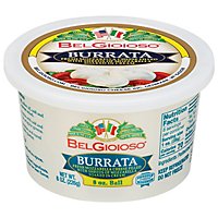 BelGioioso Fresh Mozzarella Cheese Burrata Ball - 8 Oz - Image 1