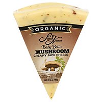 Sierra Nevada Cheese Organic Jack Baby Bella Mushroom Wedge - 6 Oz - Image 3