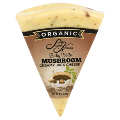 Sierra Nevada Cheese Organic Jack Baby Bella Mushroom Wedge - 6 Oz - Image 3