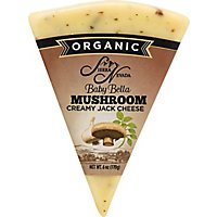 Sierra Nevada Cheese Organic Jack Baby Bella Mushroom Wedge - 6 Oz - Image 2