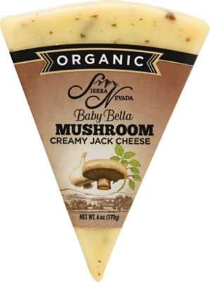 Sierra Nevada Cheese Organic Jack Baby Bella Mushroom Wedge - 6 Oz - Image 2