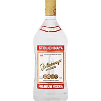 STOLICHNAYA Vodka 80 Proof - 1.75 Liter - Image 2