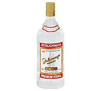 STOLICHNAYA Vodka 80 Proof - 1.75 Liter