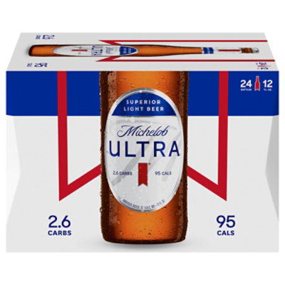 Michelob ULTRA Superior Light American Lager Beer in Bottles - 24 - 12 Fl. Oz. - Image 3