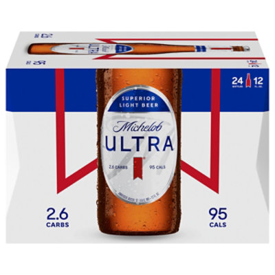 Michelob ULTRA Light Beer Pack In Bottles - 24-12 Fl. Oz. - Image 2