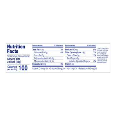 Franz Sandwich Bread Premium 100% Whole Wheat - 16 Oz - Image 2