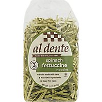 Al Dente Pasta Artisanal Fettuccine Noodles Spinach - 12 Oz - Image 2