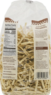 Al Dente Pasta Artisanal Fettuccine Noodles Garlic Parsley - 12 Oz - Image 6