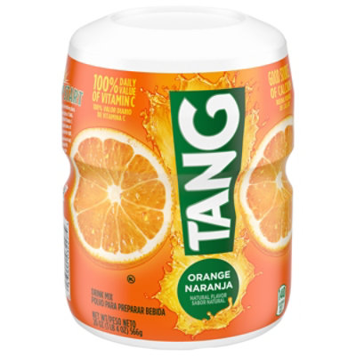 Tang Orange Naturally Flavored Powdered Soft Drink Mix Canister - 20 Oz - Image 9