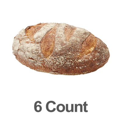 Bakery Rolls Sourdough - 6 Count - Image 1