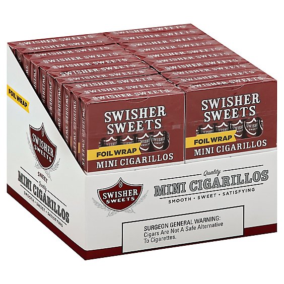 Swisher Sweets Cigarillos Mini - Case
