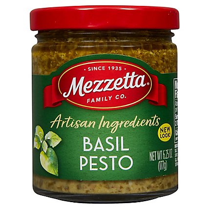 Mezzetta Pesto Basil Jar - 6.25 Oz - Image 3