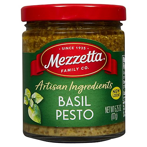 Mezzetta Pesto Basil Jar - 6.25 Oz