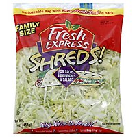 Fresh Express Salad Shreds Prepacked Family Size - 14 Oz - Image 1