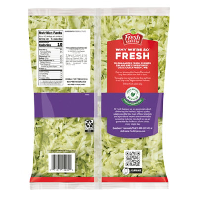 Fresh Express Salad Shreds Prepacked Family Size - 14 Oz - Image 2