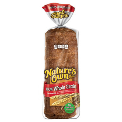 Natures Own 100% Whole Grain Whole Grain Sandwich Bread - 20 Oz - Image 4