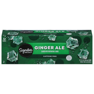 Signature SELECT Ginger Ale Soda - 12-12 Fl. Oz. - Image 3