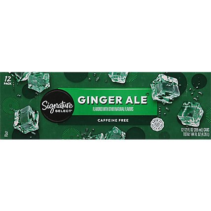 Signature SELECT Soda Ginger Ale - 12-12 Fl. Oz. - Image 3