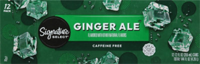 Signature SELECT Ginger Ale Soda - 12-12 Fl. Oz. - Image 6