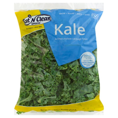 Cut N Clean Greens Kale Prepacked - 10 Oz