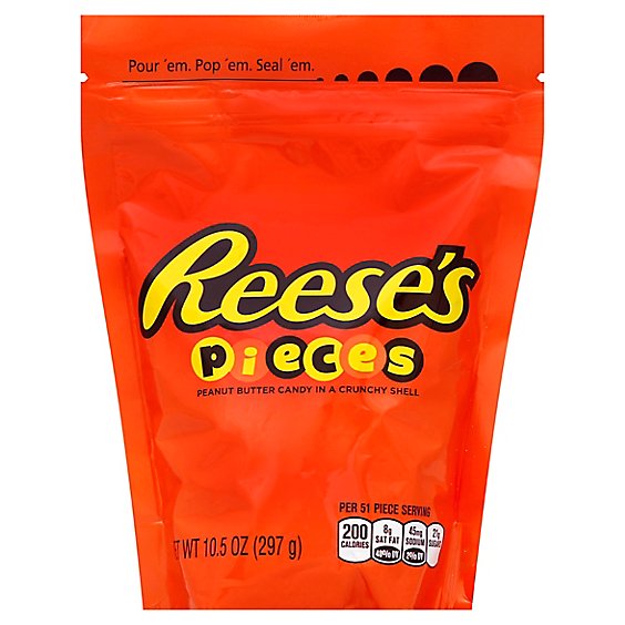 Reeses Pieces Peanut Butter Candy - 10.5 Oz