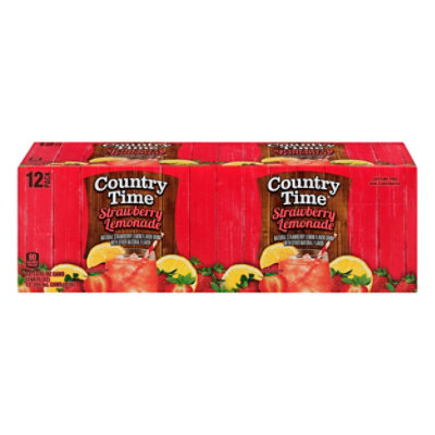 Country Time Strawberry Lemonade - 12-12 Fl. Oz. - Image 2