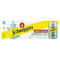 Schweppes Soda Ginger Ale Diet - 12-12 Fl. Oz. - Image 1