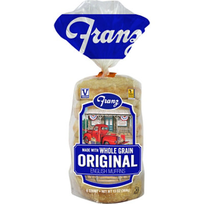 Franz English Muffins Original 6 Count - 13 Oz - Image 2