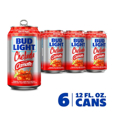 Bud Light Original Chelada Cans - 6-12 Fl. Oz. - Image 1