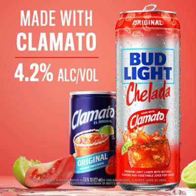 Bud Light Original Chelada Cans - 6-12 Fl. Oz. - Image 3