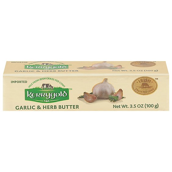 Kerrygold Irish Butter Garlic & Herb - 3.50 Oz