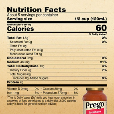 Prego Marinara Sauce - 23 Oz - Image 4