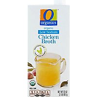 O Organics Organic Broth Chicken Low Sodium Aseptic - 32 Oz - Image 2