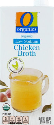 O Organics Organic Broth Chicken Low Sodium Aseptic - 32 Oz - Image 2