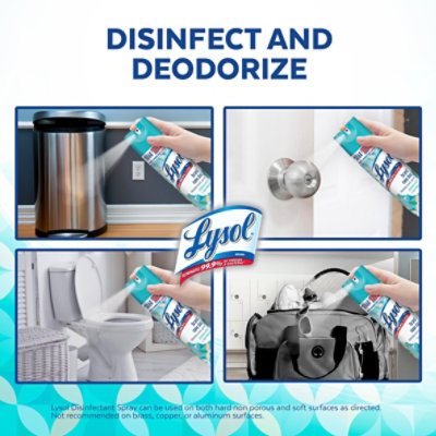 Lysol Disinfectant Spray Coconut Water and Sea Minerals Scent - 19 Fl. Oz. - Image 4