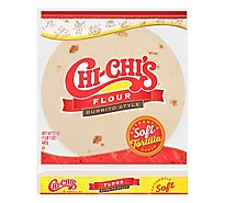CHI-CHIS Tortillas Flour Burrito Style Bag 8 Count - 17 Oz