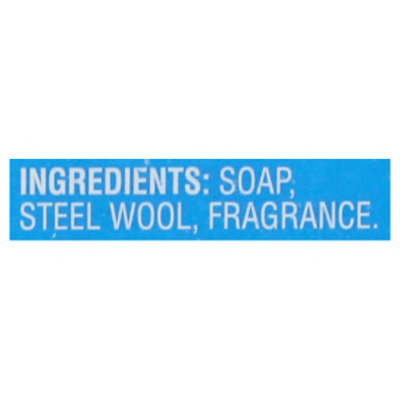 Signature SELECT Lemon Scented Steel Wool Soap Pads - 10 Count - Image 4