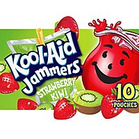 Kool-Aid Jammers Strawberry Kiwi Artificially Flavored Drink Pouch Box  - 10-6 Fl. Oz. - Image 4