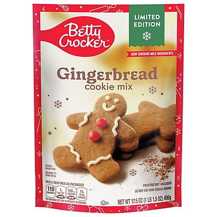 Betty Crocker Cookie Mix Gingerbread - 17.5 Oz - Image 2