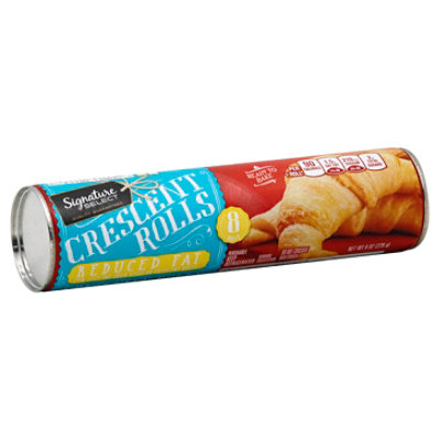 Signature SELECT Rolls Crescent Reduced Fat 8 Count - 8 Oz