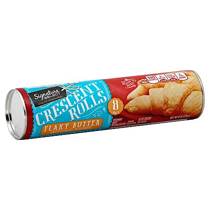 Signature SELECT Rolls Crescent Flaky Butter 8 Count - 8 Oz - Image 1
