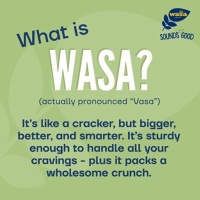 Wasa Crispbread Whole Grain Crackers - 9.2 Oz - Image 4